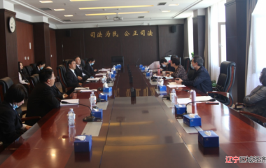 省政法队伍教育整顿第一指导组莅临辽中法院指导检查工作