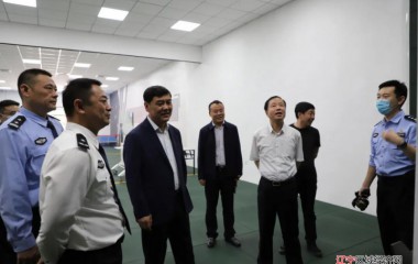 康平县委书记李旭臣调研政法队伍教育整顿工作