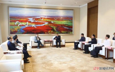 盘锦市委书记张成中会见大连理工大学党委书记王寒松一行