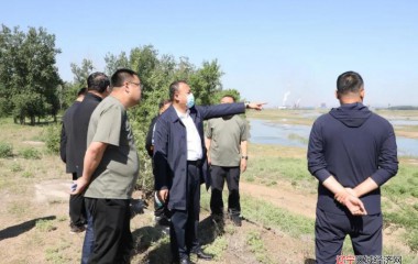 义县县长郭廓督导检查防汛工作