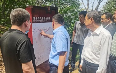 锦州市政协视察“北义闾山会师”工程及义县乡村旅游发展情况