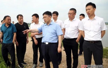 铁岭市长隋显利巡河并检查防汛工作