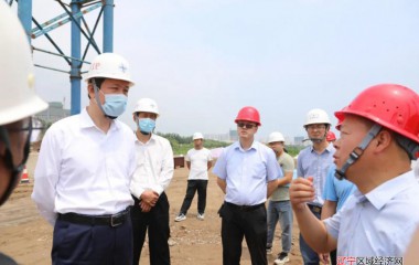 锦州市委书记靳国卫实地检查防汛工作