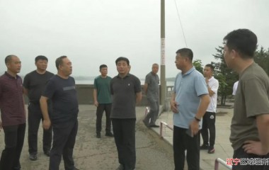 阜蒙县代县长包峰检查指导防汛防台风工作