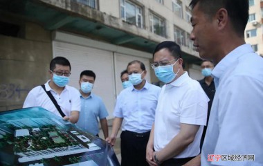 锦州市委副书记、代市长王心宇调研改造工程