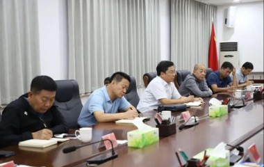 阜蒙县委书记刘彦鸿会见青岛客商并洽谈合作事宜