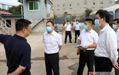 锦州市委书记靳国卫、代市长王心宇调研环保工作