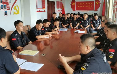 巡特警大队持续开展党史学习教育活动