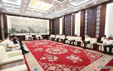 盘锦市委书记、代市长会见中国农业发展银行辽宁省分行行长刘喜峰一行
