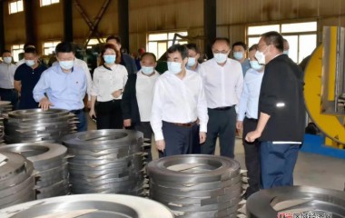 本溪市委书记吴澜调研指导钢铁深加工和文旅产业发展工作