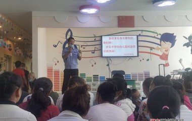 反诈防疫齐出手，护校安园保祥和