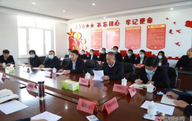 阜蒙县委书记刘彦鸿调研换届选举及各项重点工作