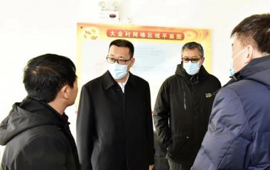 盘锦代市长邢鹏调研盘山县西部三镇街振兴发展情况