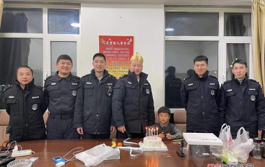 生日那天，他守护着辖区百姓的安宁！