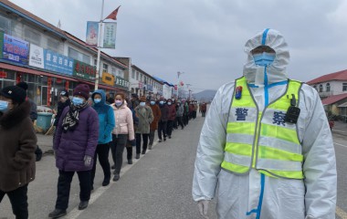 桓仁县局巡特警大队参加疫情防控演练活动