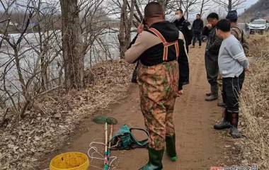 江河流域治安办联合打击非法捕鱼