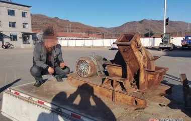 黑沟派出所破获一起电机设备被盗案