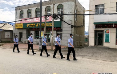 华来公安派出所强化疫情期间管理工作