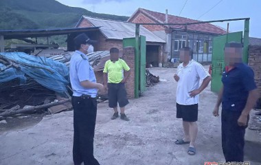 北甸子派出所化解一起林地租赁纠纷