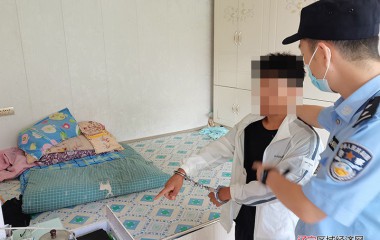 华来公安派出所抓获系列盗窃案件嫌疑人