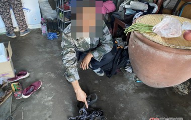 木盂子治安办巡林护塔见成效