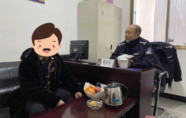 木盂子治安办春节期间化解一起群众纠纷