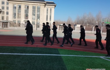 桓仁巡特警大队开展春季体能训练