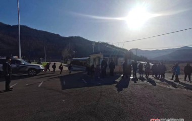 黑沟派出所安全防范进校园
