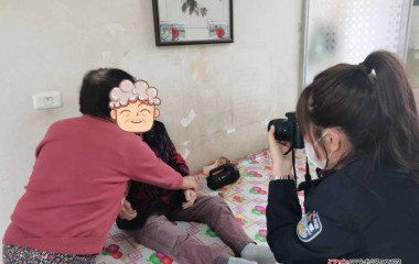 黑沟派出所暖心服务送进群众家