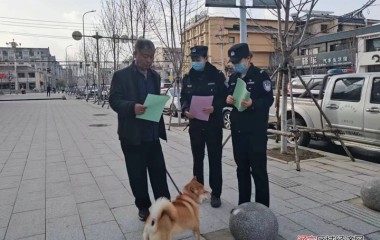 桓仁县公安局助力创城测评验收工作