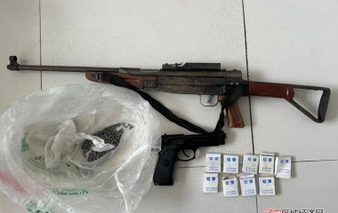 华来派出所破获两起非法私藏枪支、弹药案