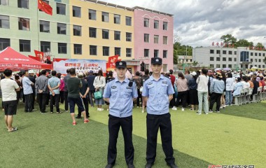 普乐堡派出所圆满完成“校园文化节”安保任务