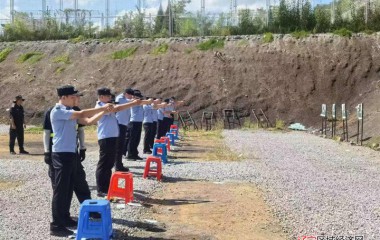 桓仁县公安局开展实弹射击培训考核
