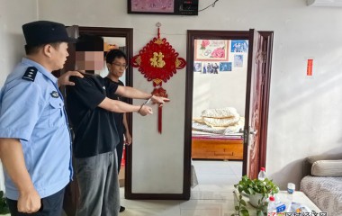 华来派出所联合侦查中心快速破获入室盗窃案