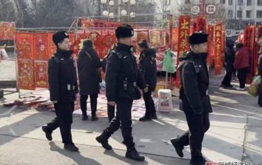 巡特警大队持续开展武装巡逻防控工作