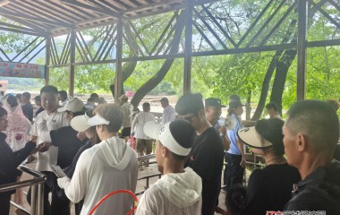 普乐堡派出所圆满完成戏水节安保工作