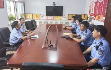 桓仁公安法制大队开展执法办案培训指导