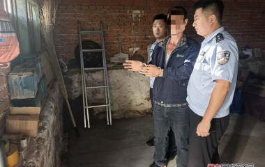 电瓶被盗，桓仁民警精准走访人赃并获