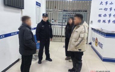 桓仁民警劝导离家少年回家